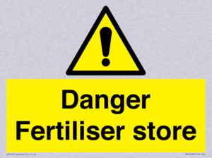 Danger Fertiliser store